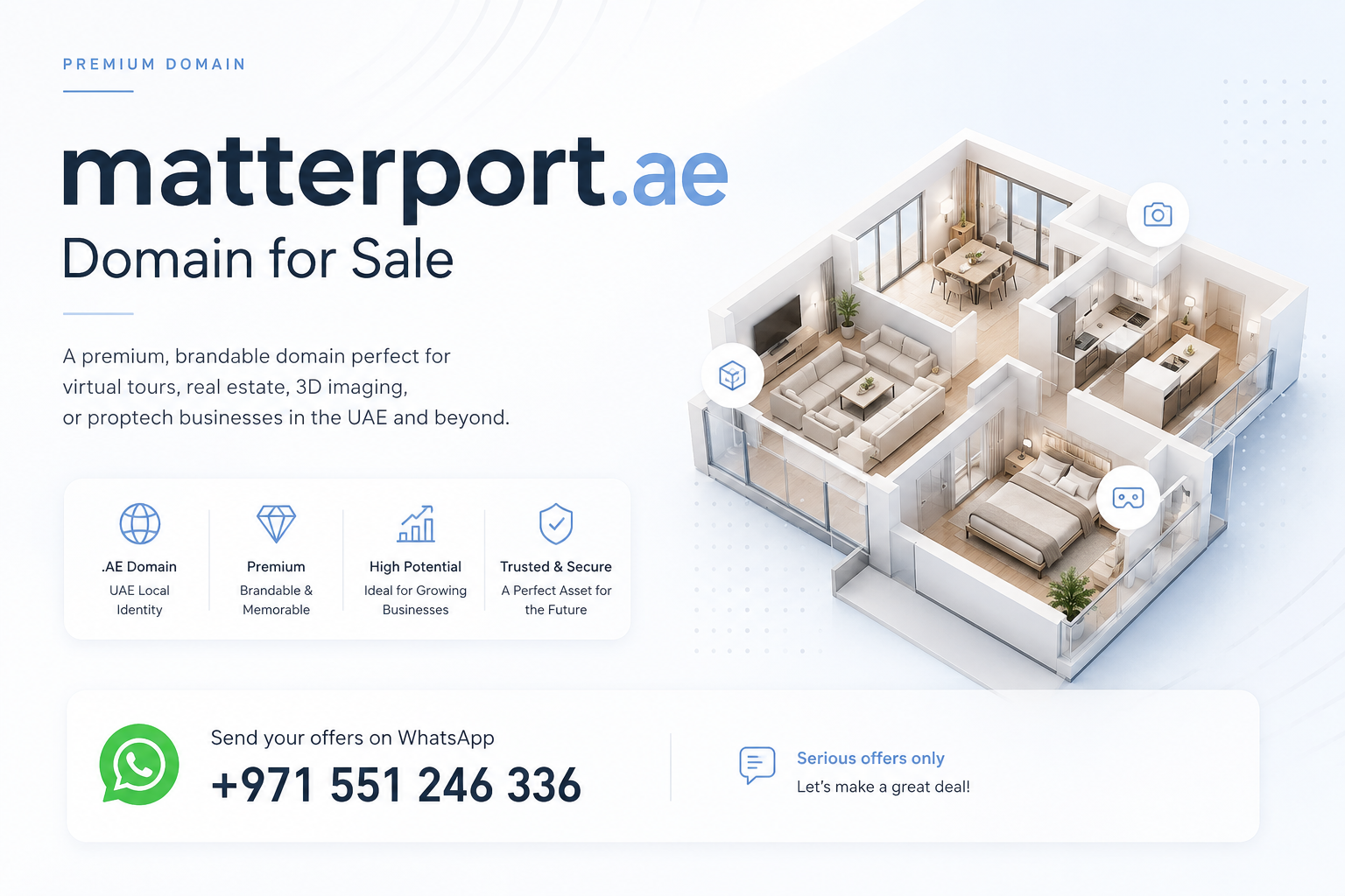 matterport.ae Domain For Sale